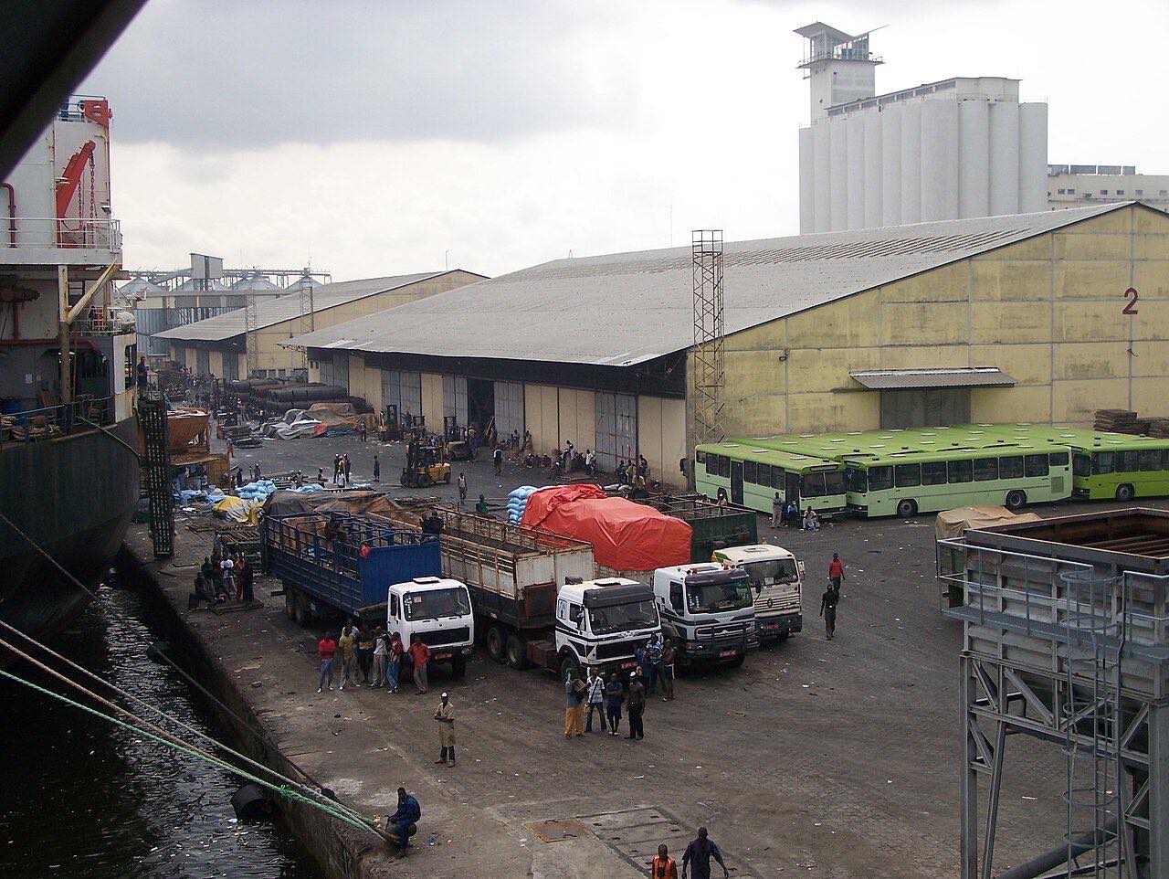 Port of Abidjan, Côte d`Ivoire