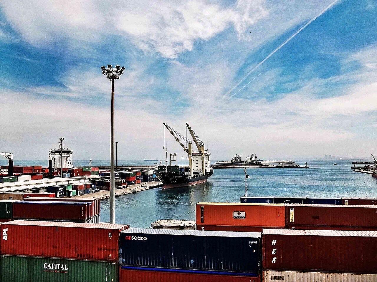 Hafen Hafen von Algier, Algerien