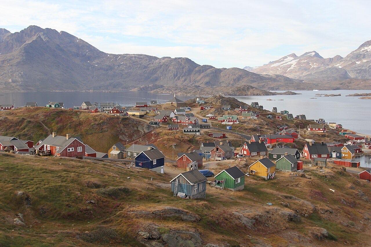 Porto di Tasiilaq, Groenlandia