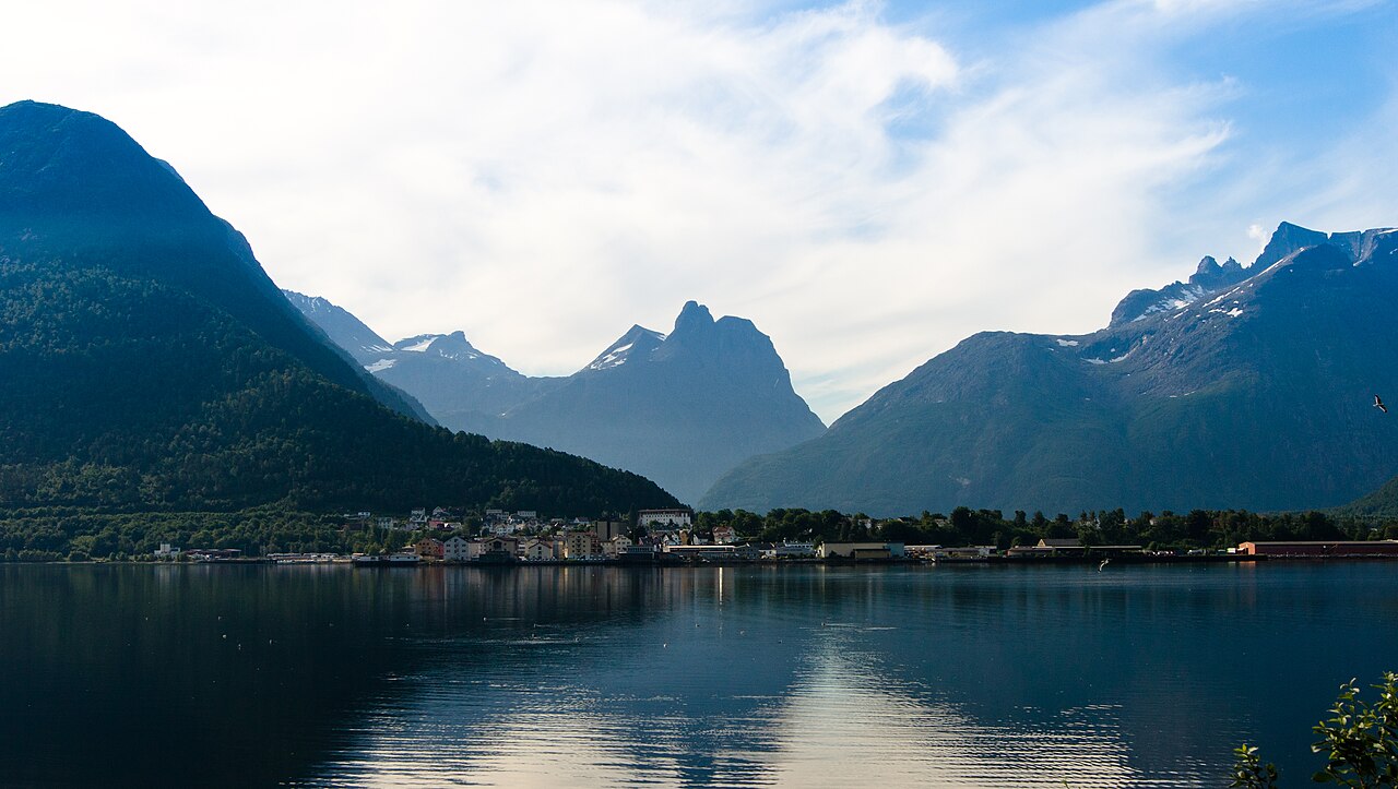 Hafen Åndalsnes, Norwegen