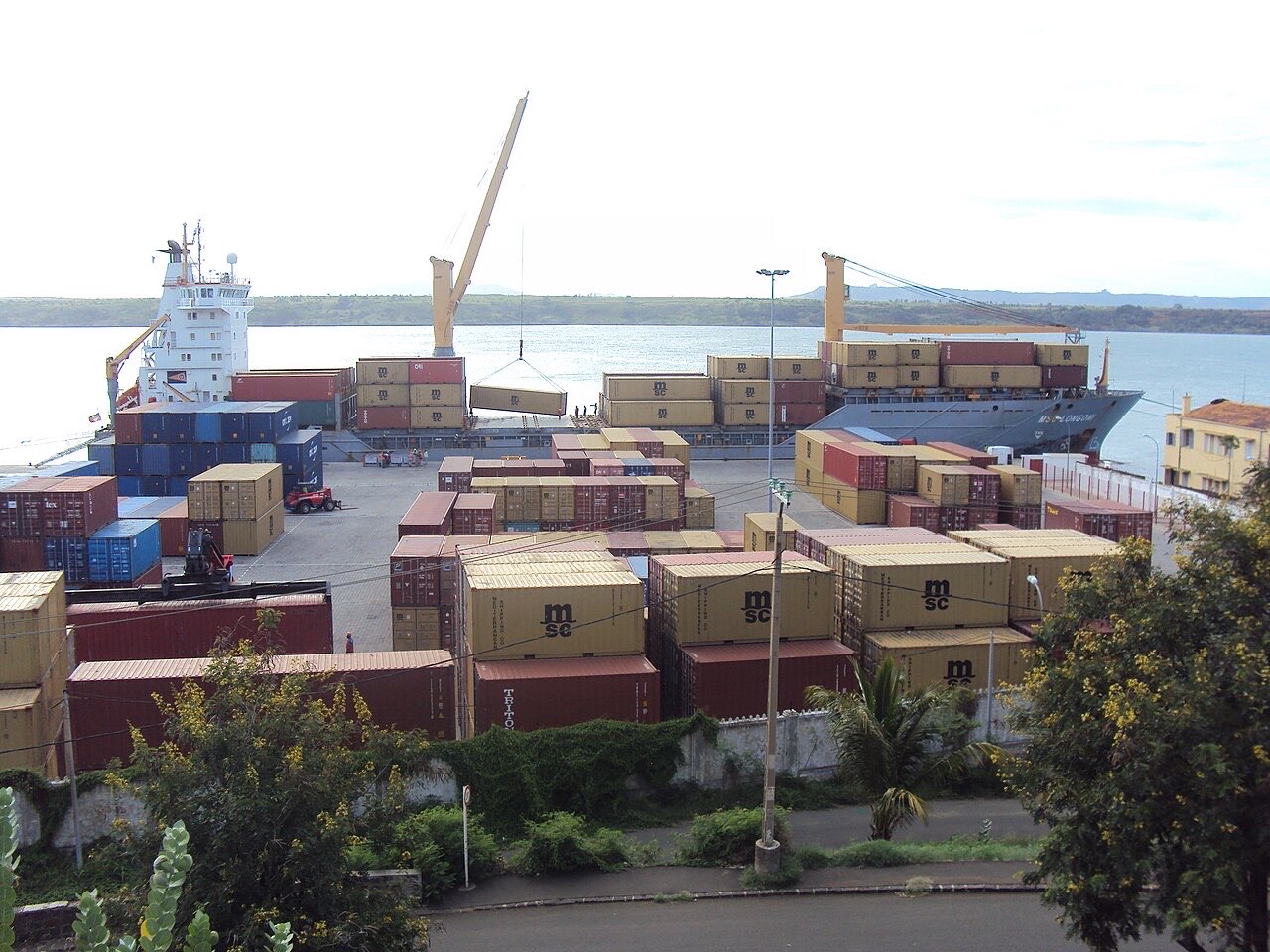 Hafen Antsiranana, Madagaskar