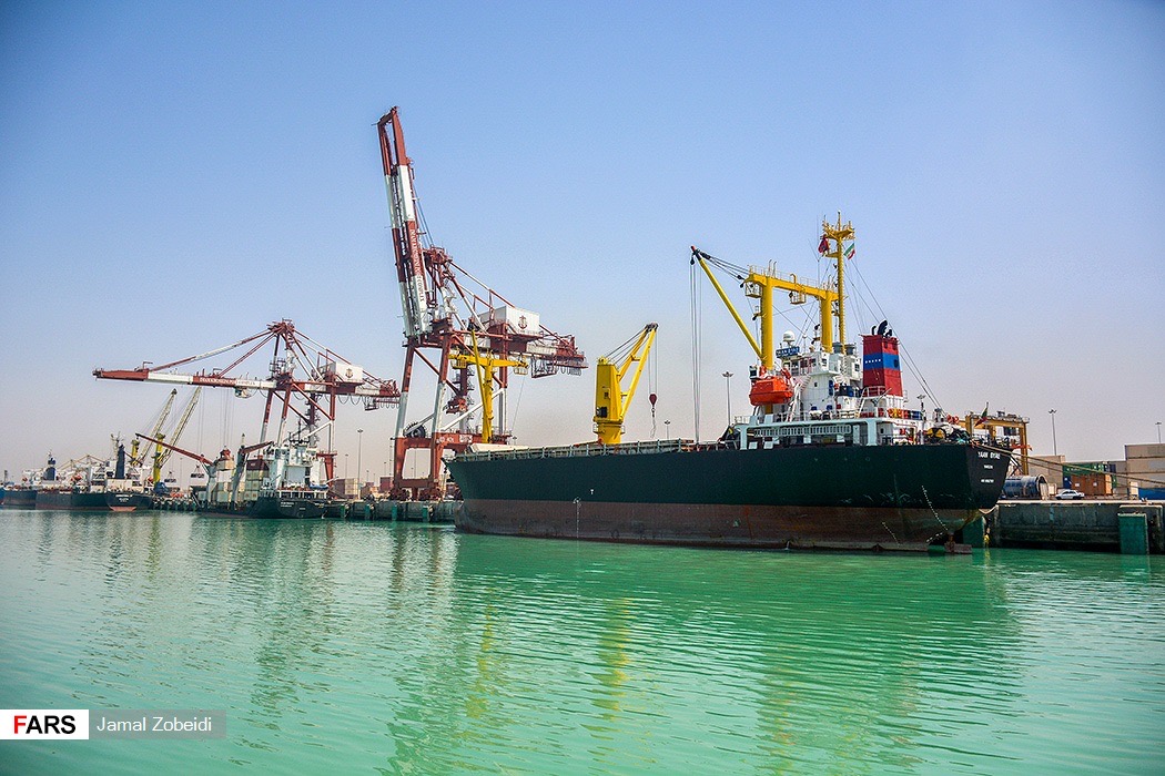 Port of Bandar-E Mahshahr, Iran