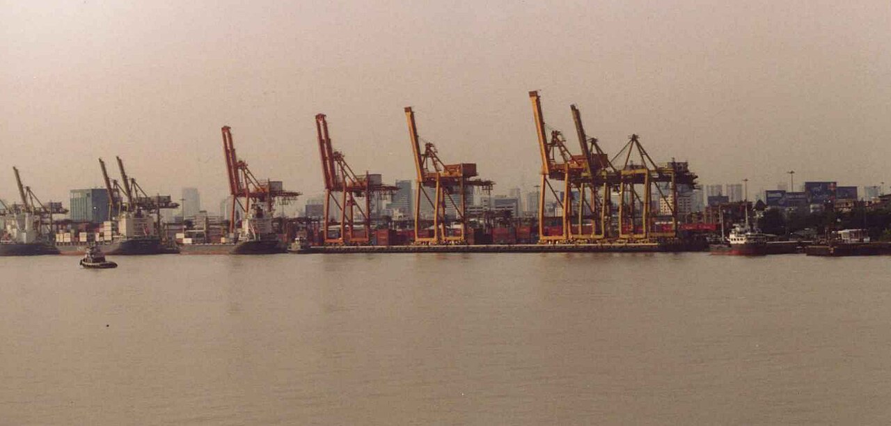 Porto di Bangkok, Tailandia