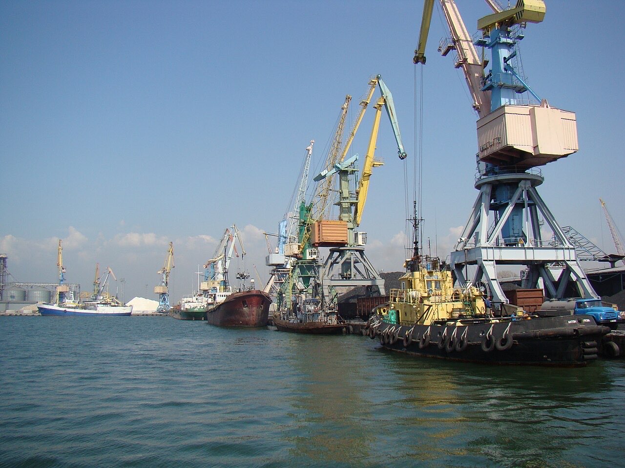 Porto de Berdyansk, Ucrânia