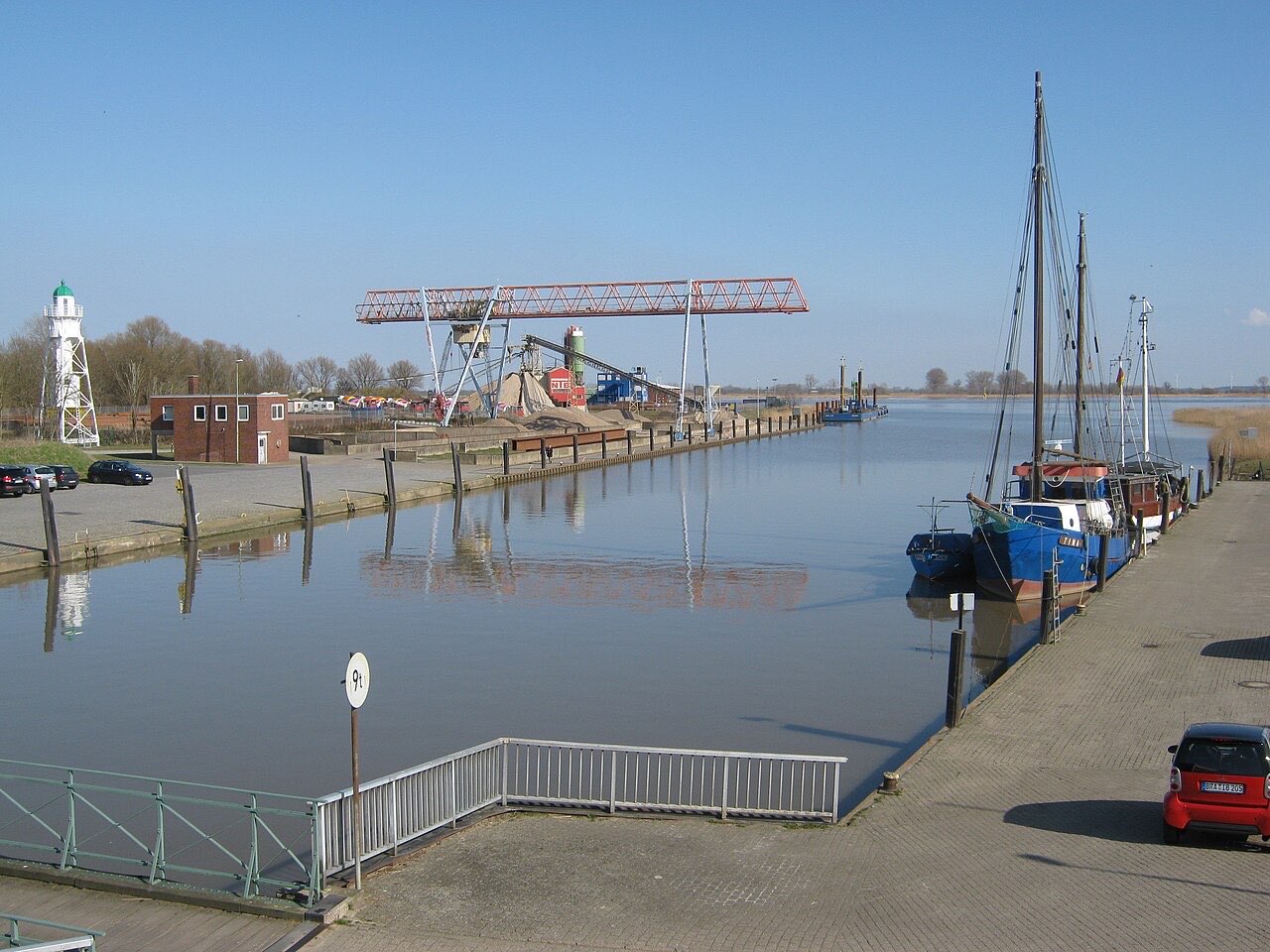 Hafen Hafen Großensiel, Deutschland