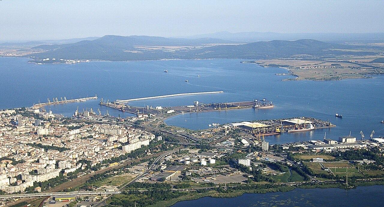 Port of Burgas, Bulgaria