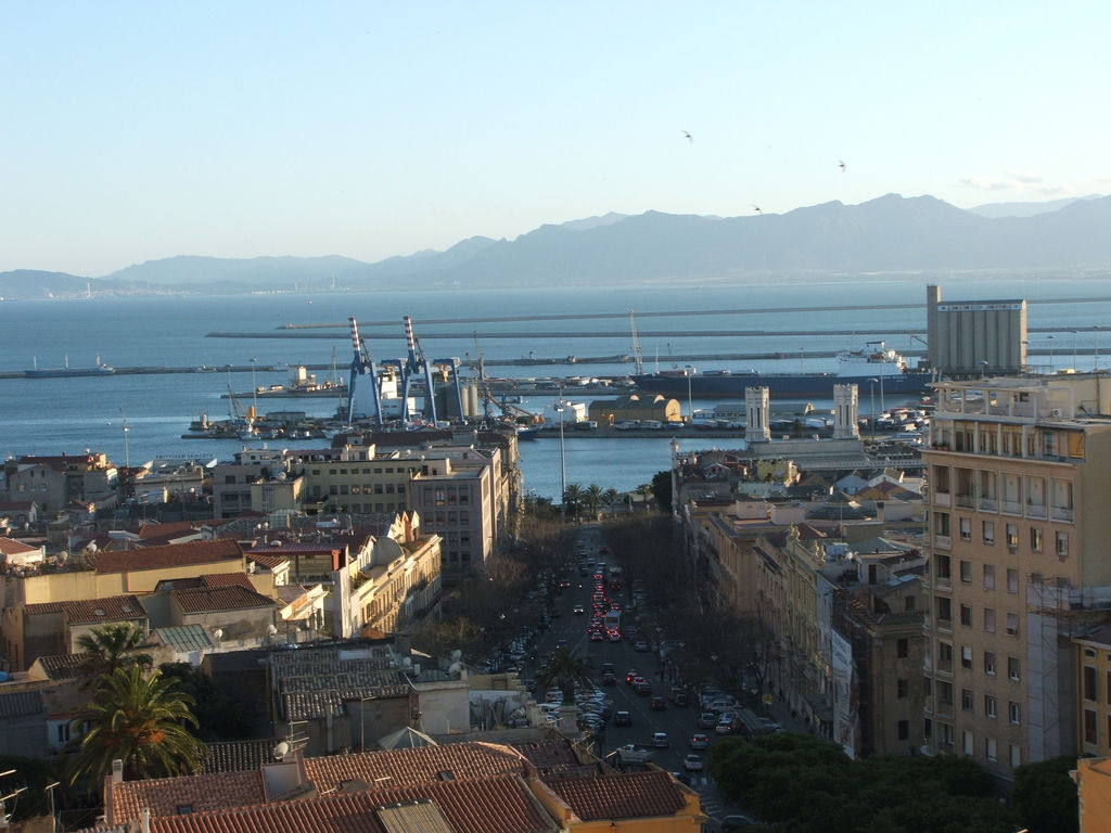 Port of Cagliari, Italy