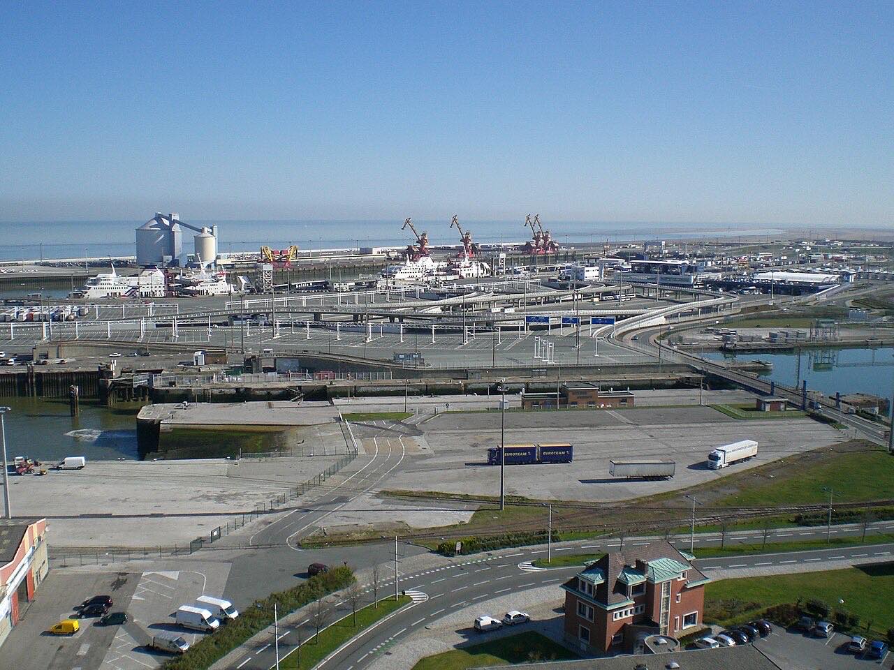 Porto di Calais, Francia