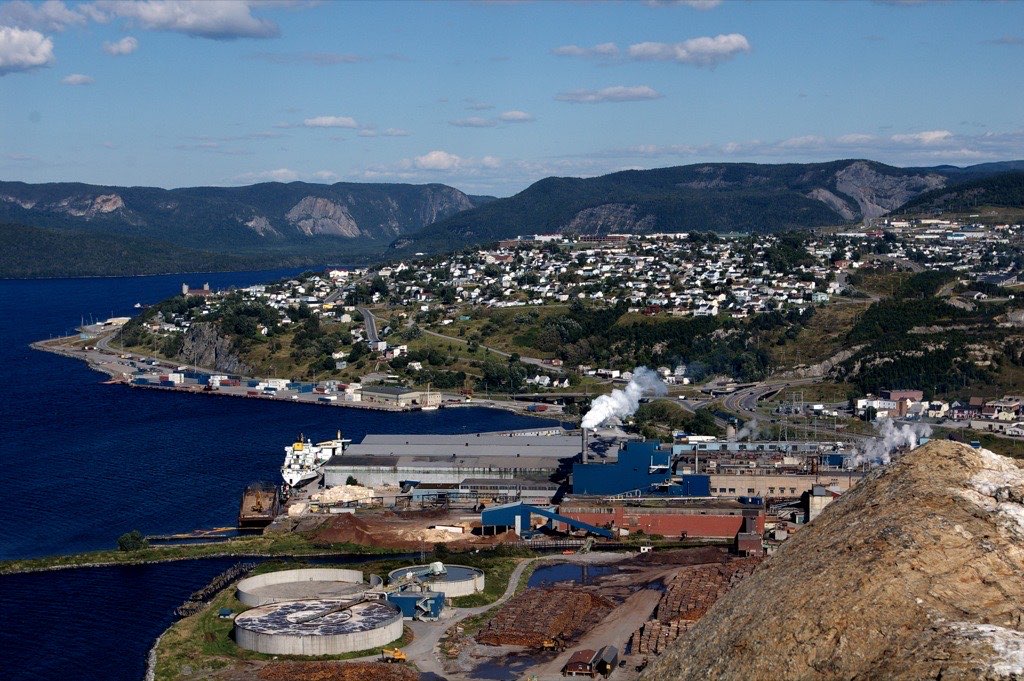 Pristanišče Corner Brook, Kanada