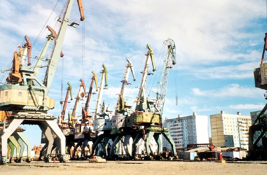 Port of Dudinka, Russia