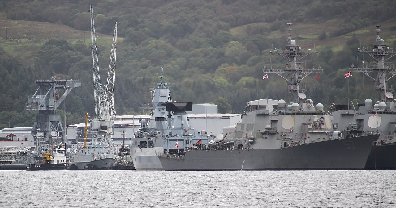 Porto de HMNB Clyde, Reino Unido