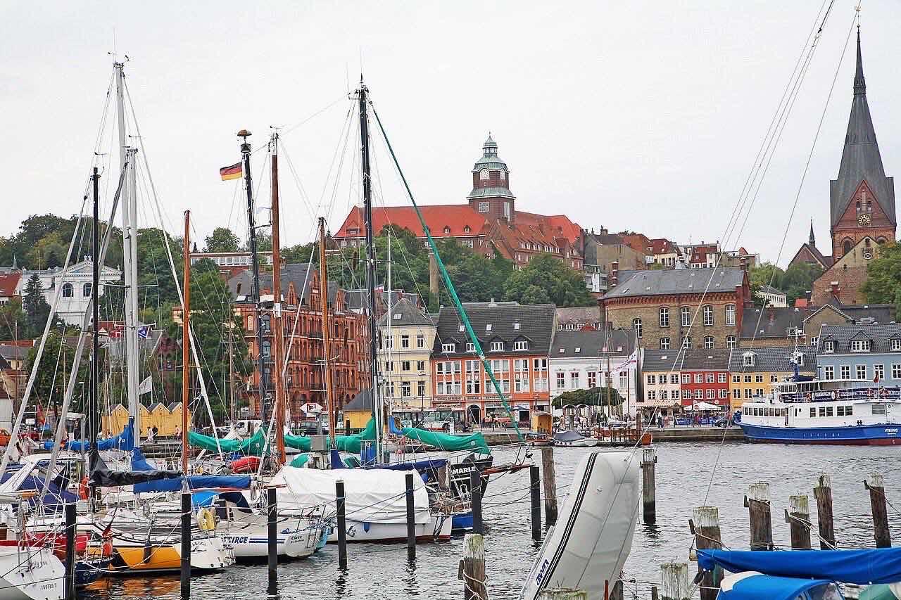 Port of Flensburg, Germany
