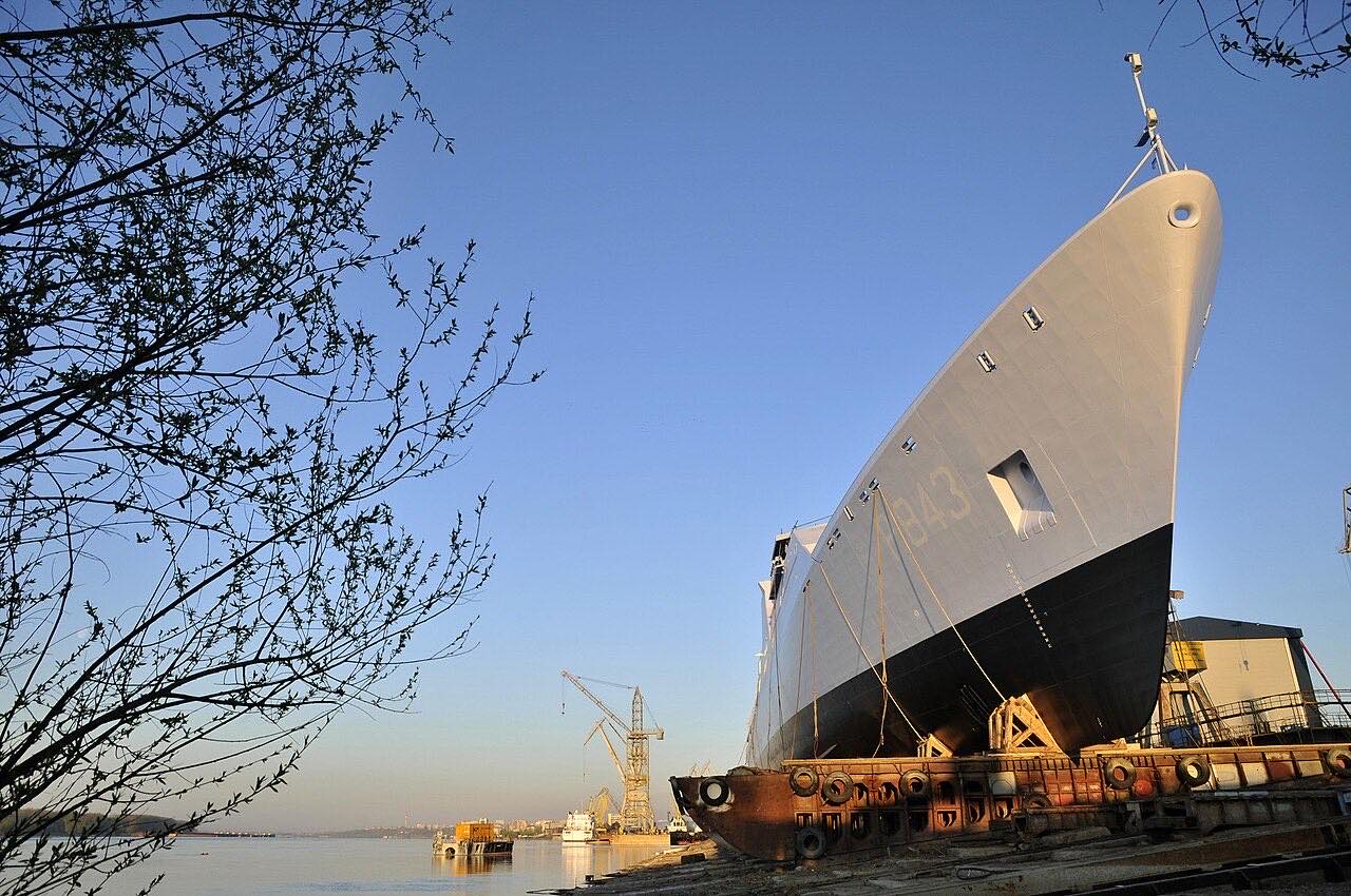 Hafen Galati, Rumänien