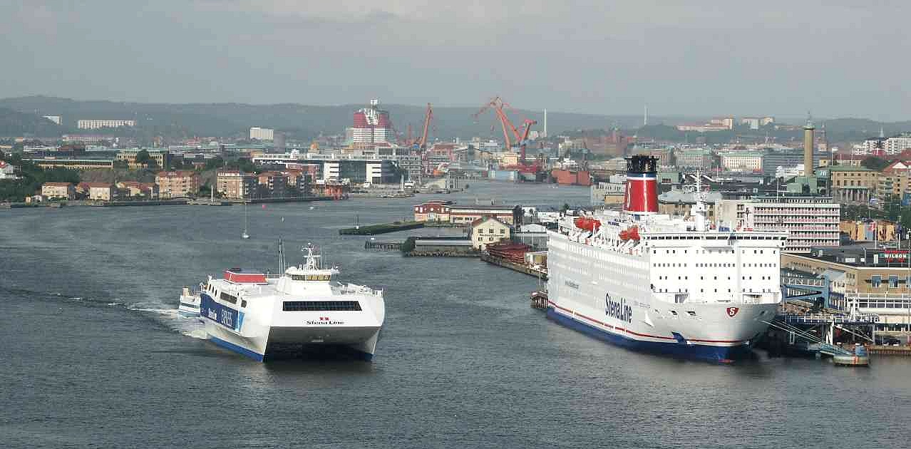 Puerto de Puerto de Gotemburgo, Suecia