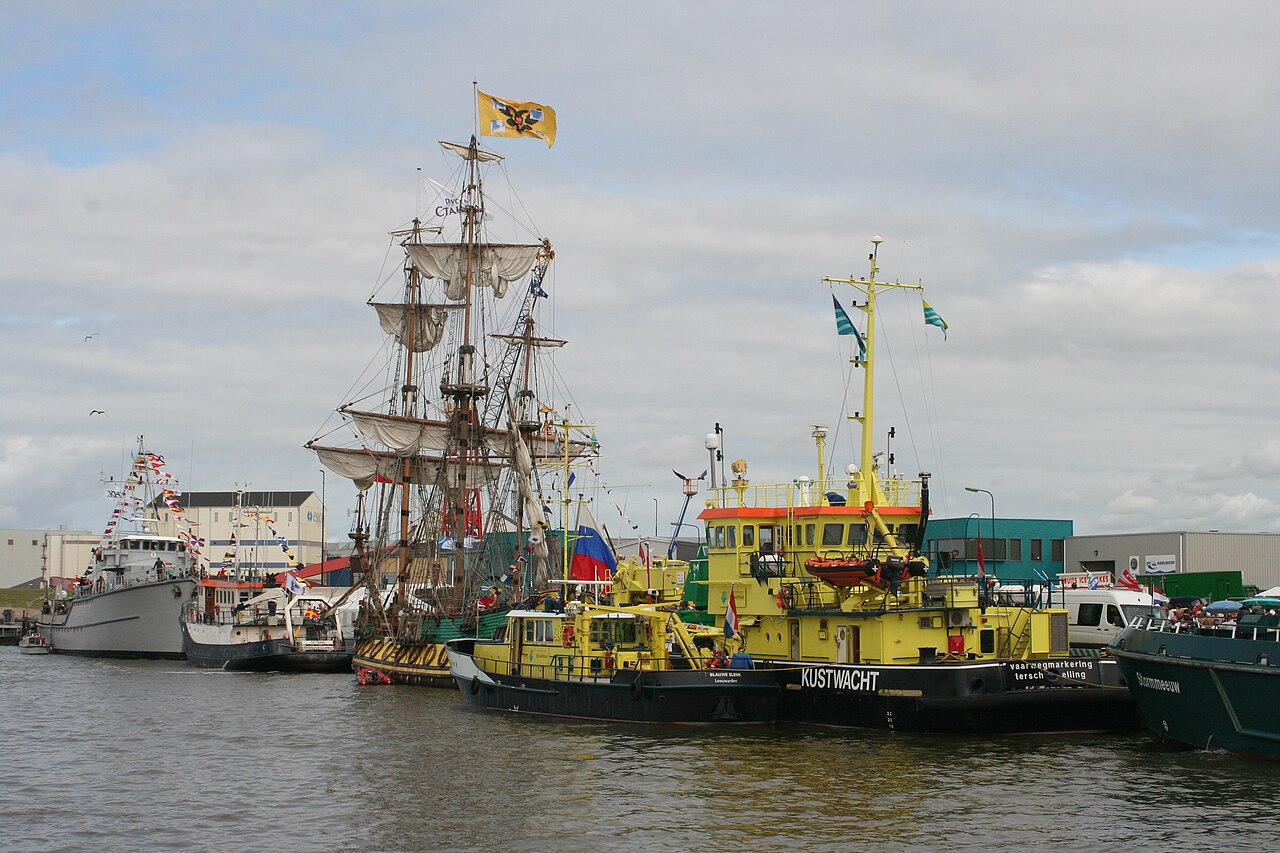 Harlingen港，荷兰