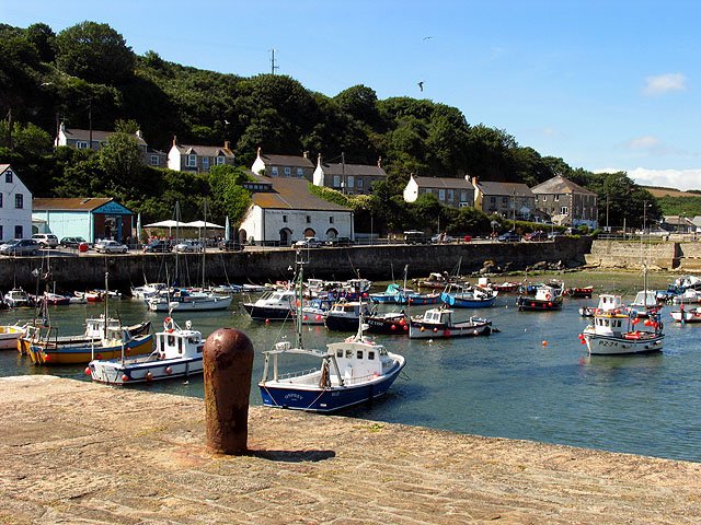 Hafen Porthleven, Großbritannien