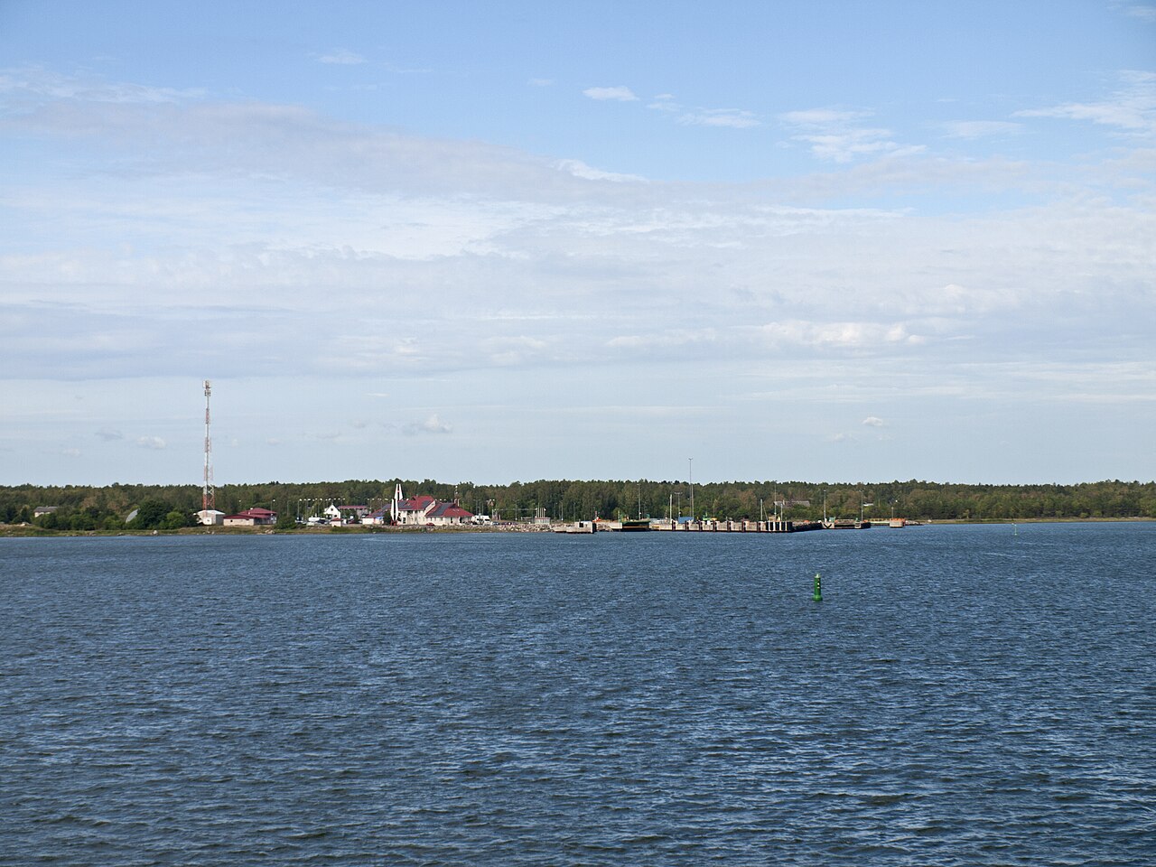 Port of Heltermaa, Estonia