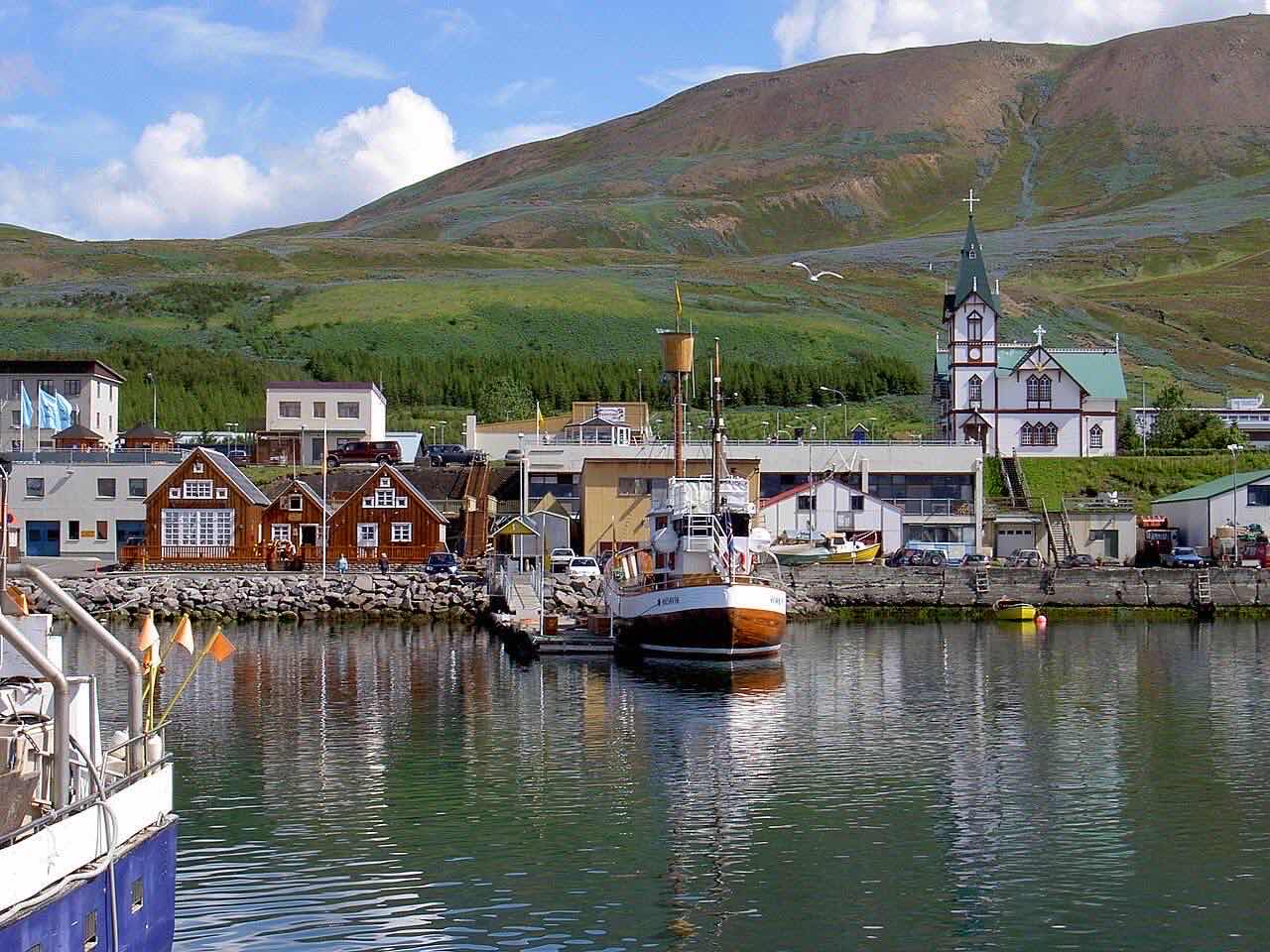 Port of Husavik, Iceland