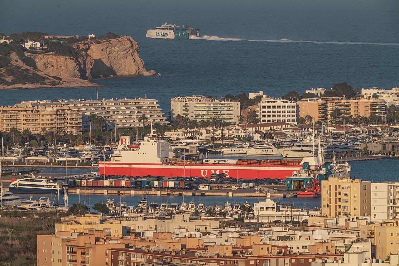 Puerto de Puerto de Ibiza, España