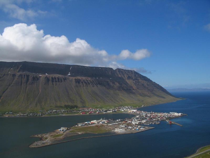 Hafen Ísafjörður, Island