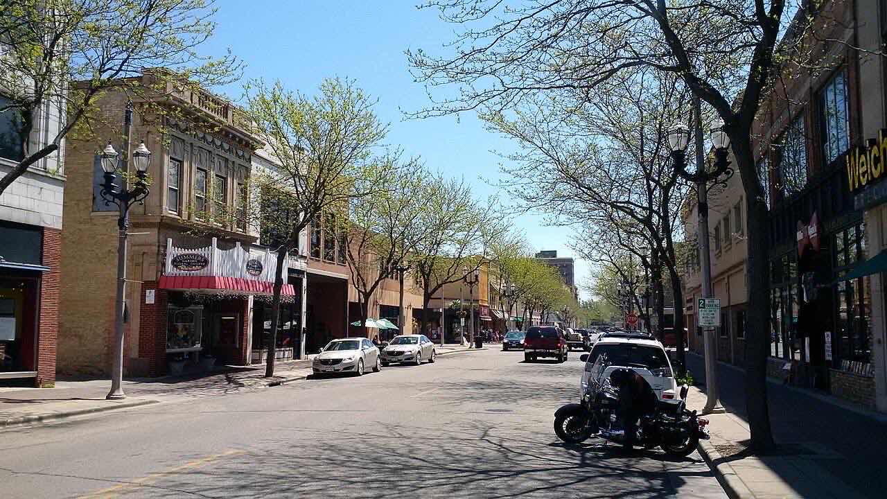 Hafen Kenosha, USA