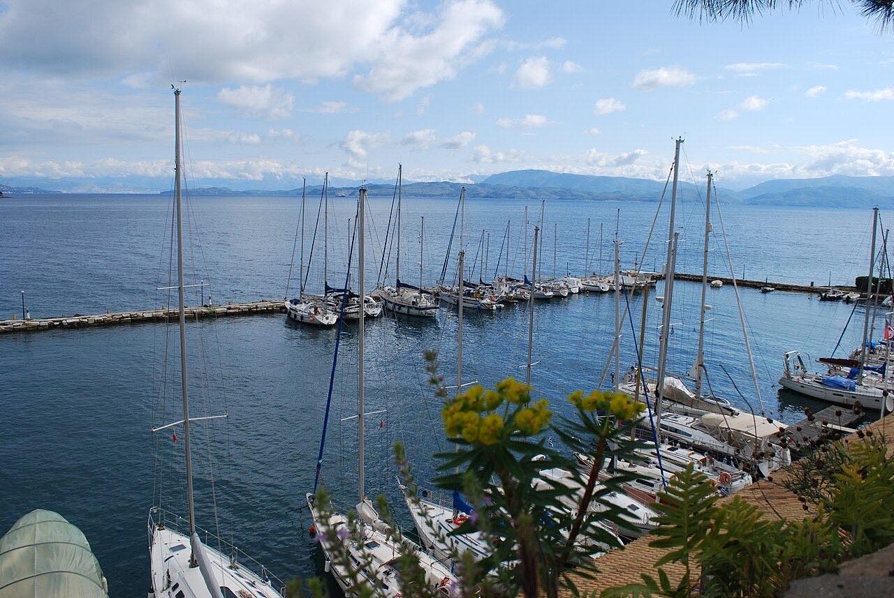 Port of Kerkira, Greece