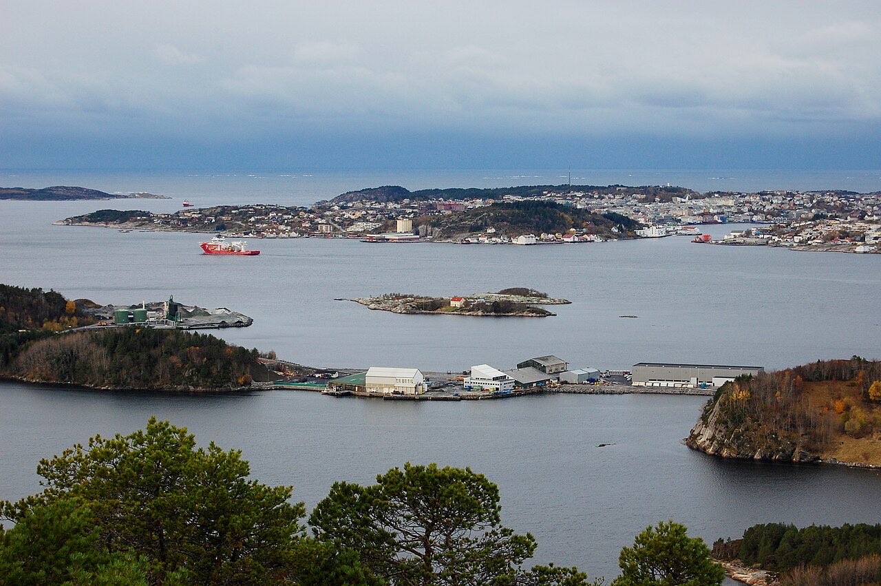 Hafen Kristiansund, Norwegen