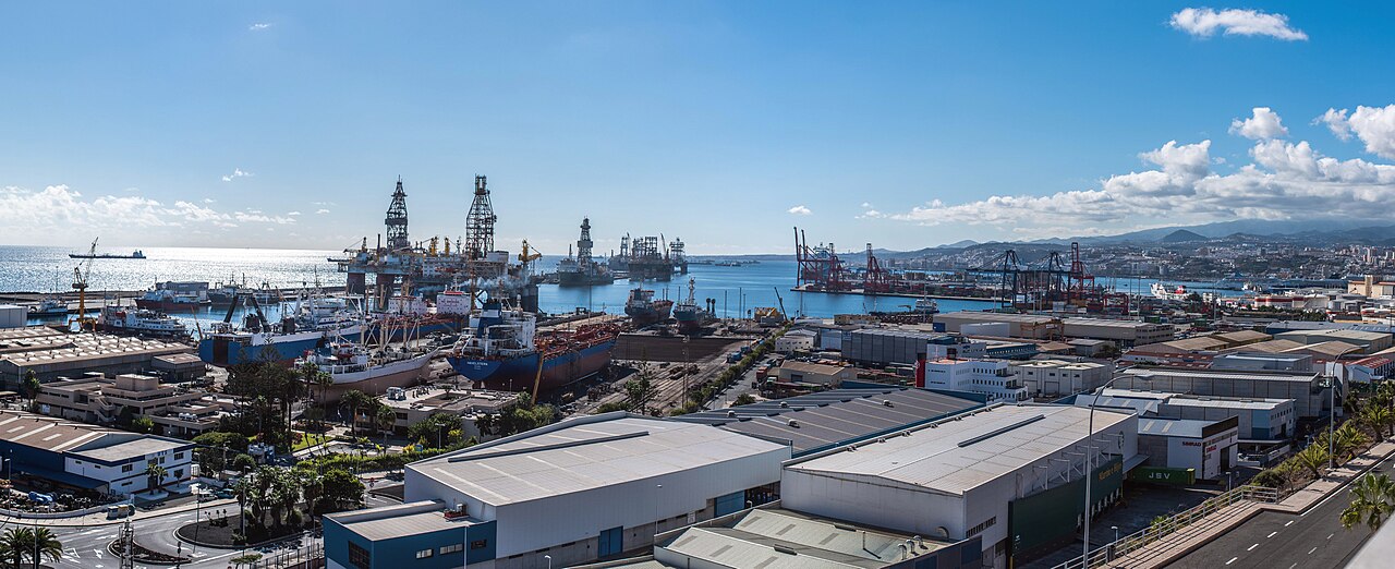 Hafen Hafen von Las Palmas, Spanien