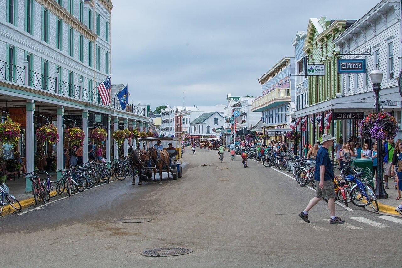 Port of Mackinac Island, USA