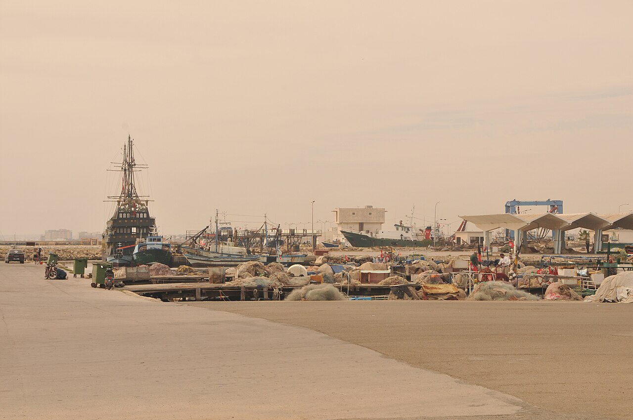 Puerto de Mahdia, Túnez