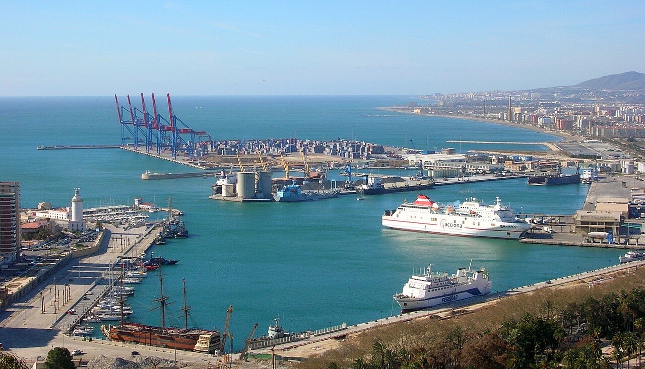 Port de port de Málaga, Espagne