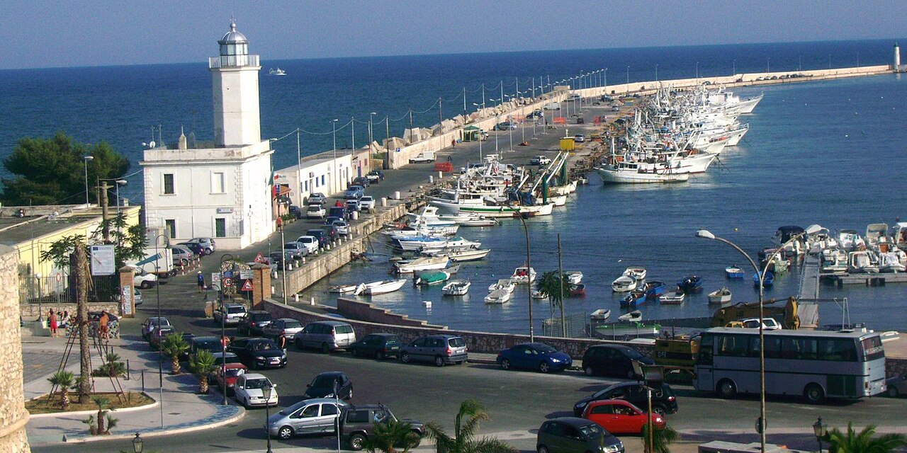 Hafen Manfredonia, Italien