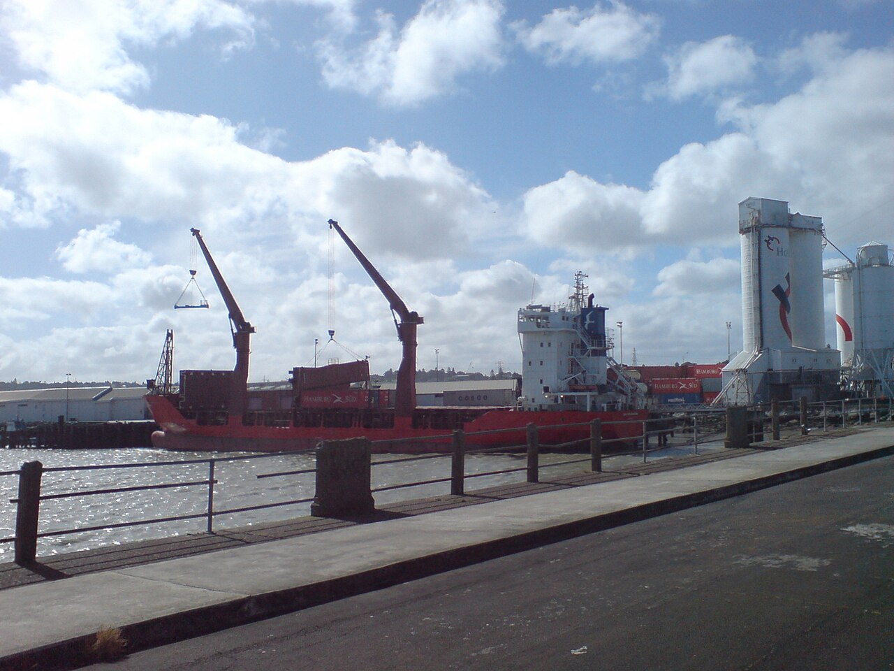 Hafen Manukau Harbor, Neuseeland