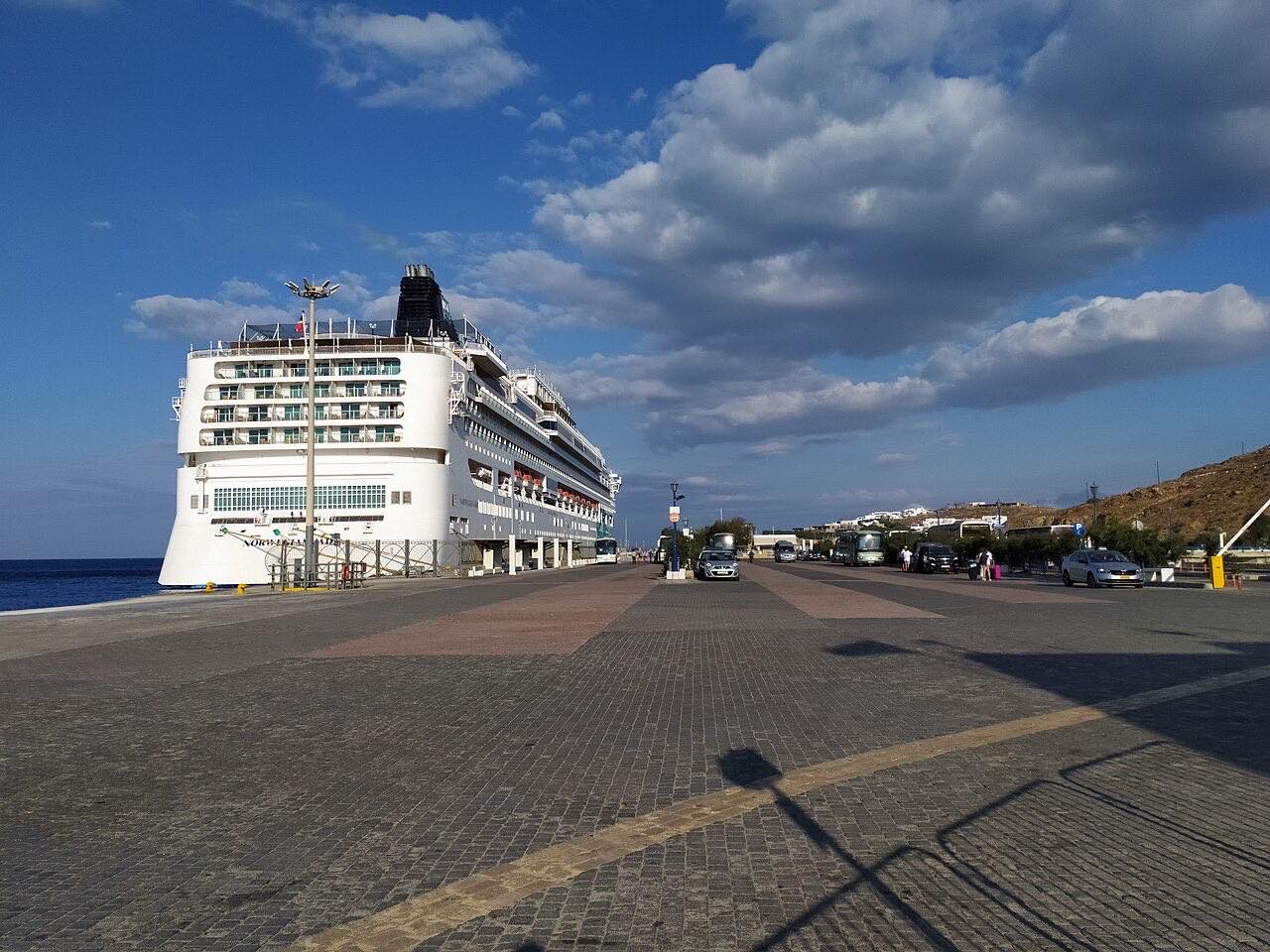 Porto di Mikonos, Grecia