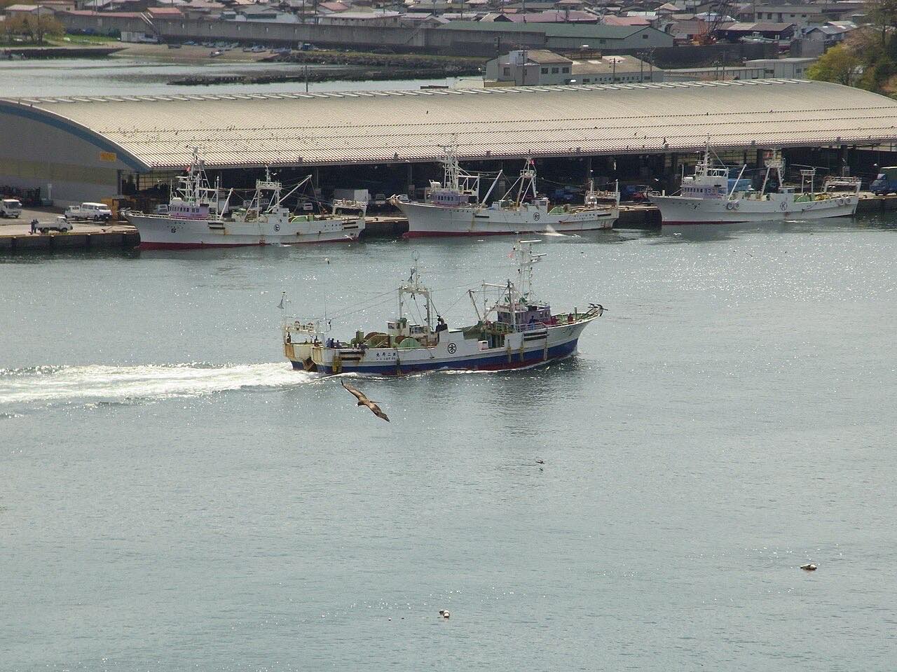 Port de Miyako, Japon