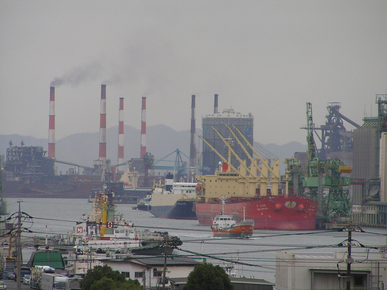 Port of Mizushima Ko, Japan