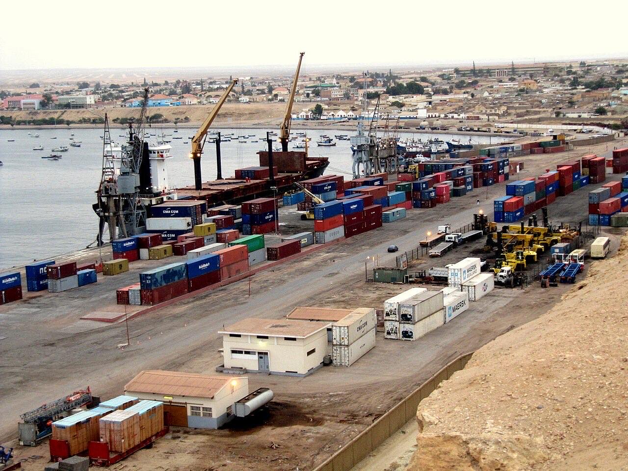 Hafen Namibe, Angola