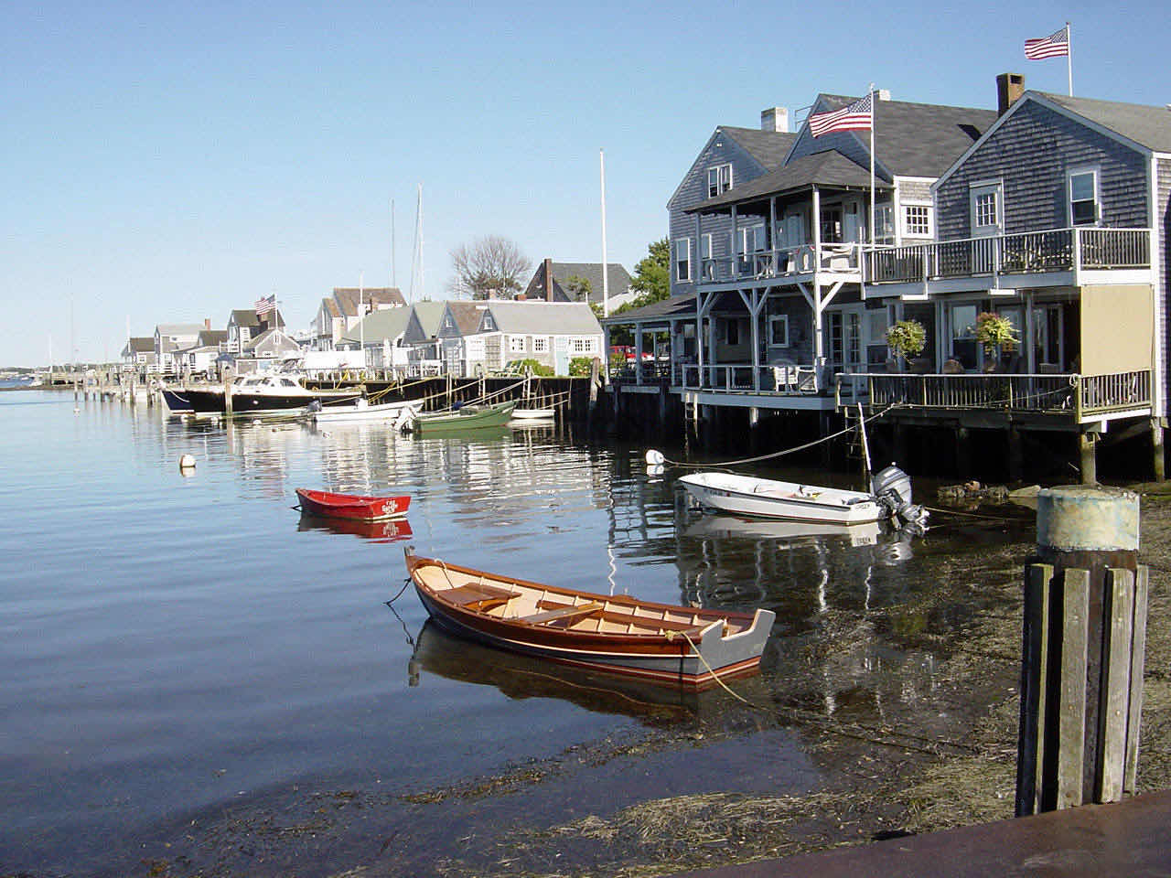 Hafen Nantucket, USA