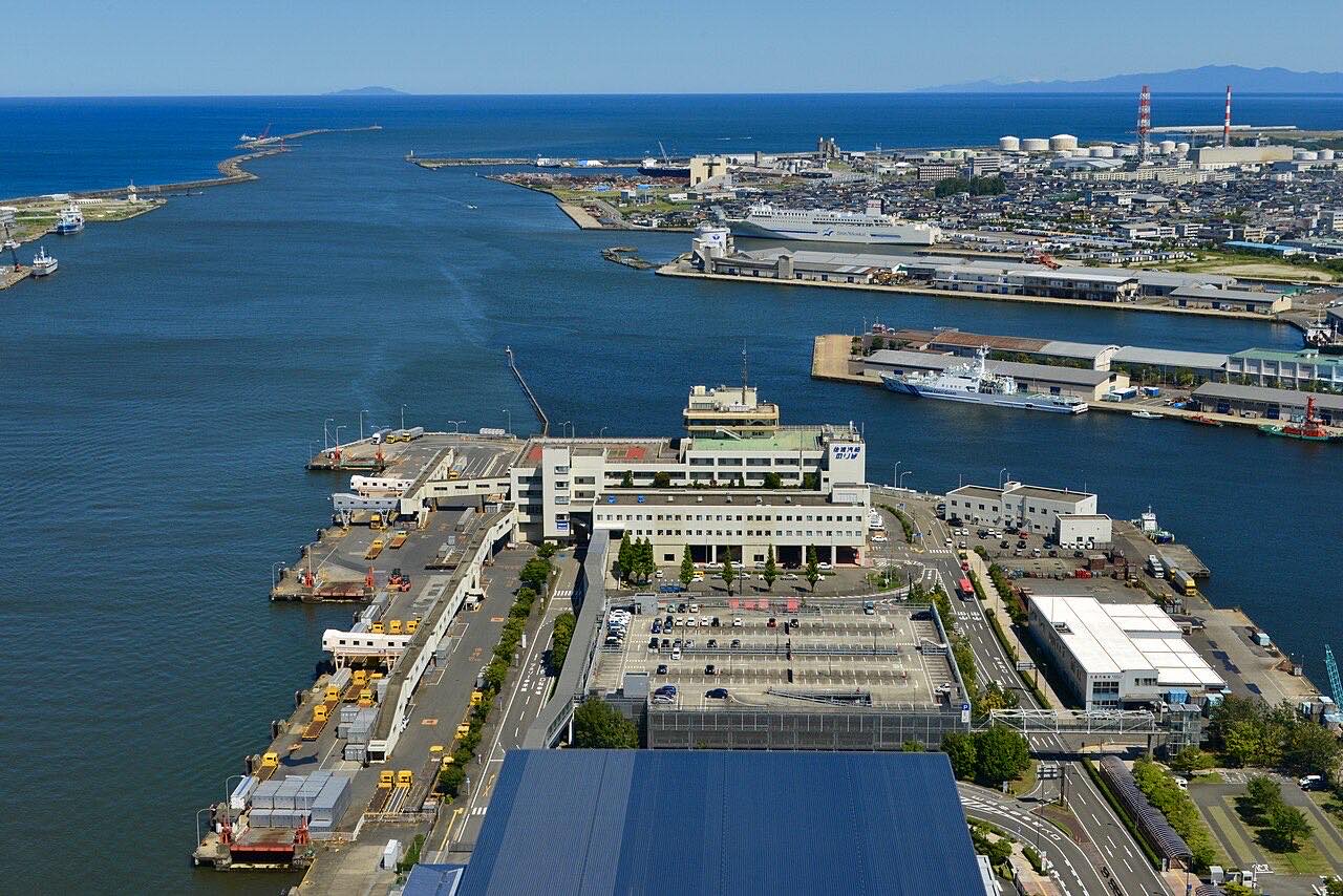 Porto di Niigata Ko, Giappone