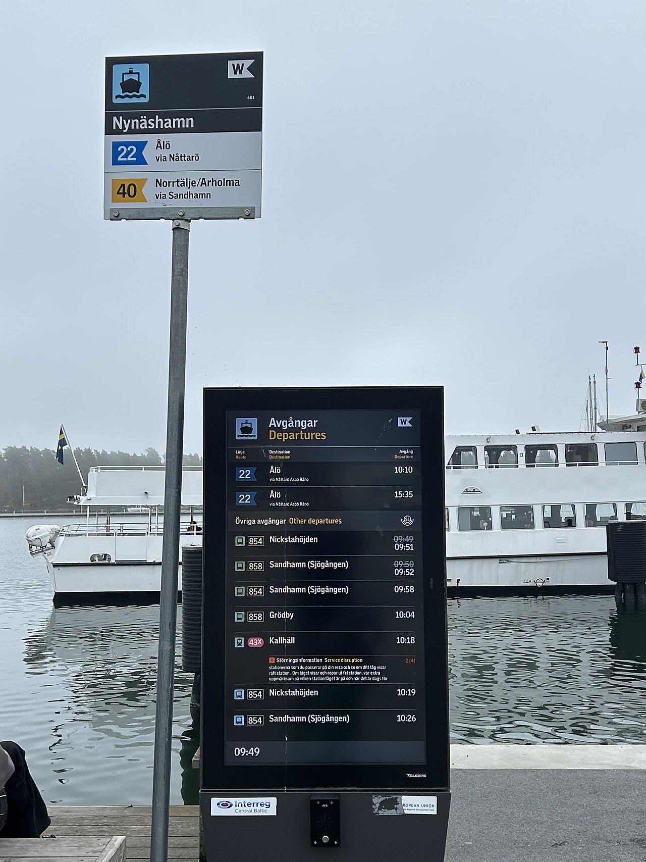 Porto di Nynäshamn Brygga, Svezia