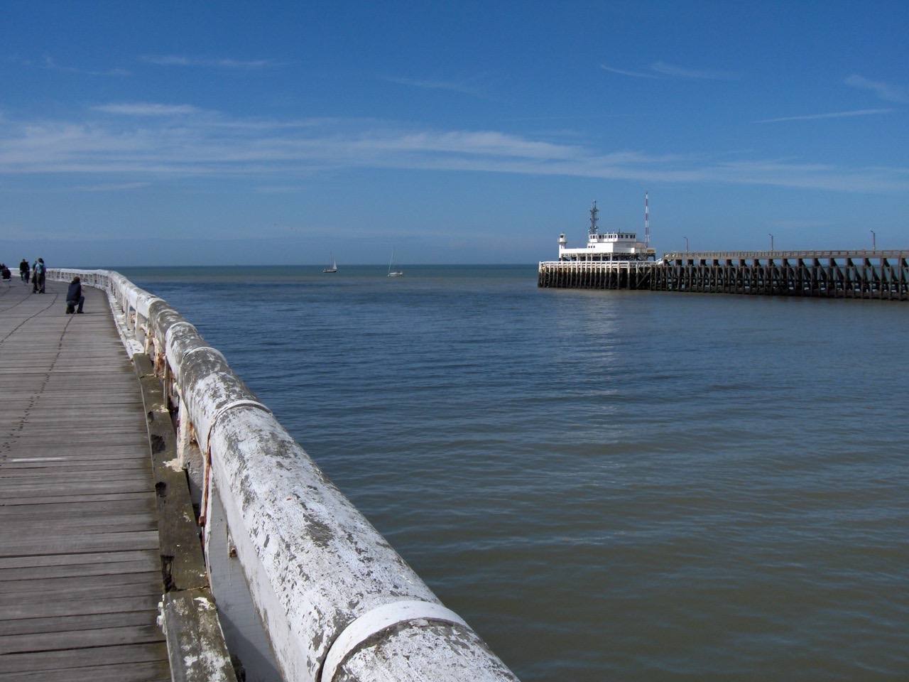 Hafen Hafen von Ostende, Belgien