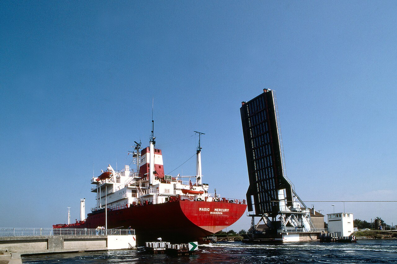Hafen Ouistreham, Frankreich