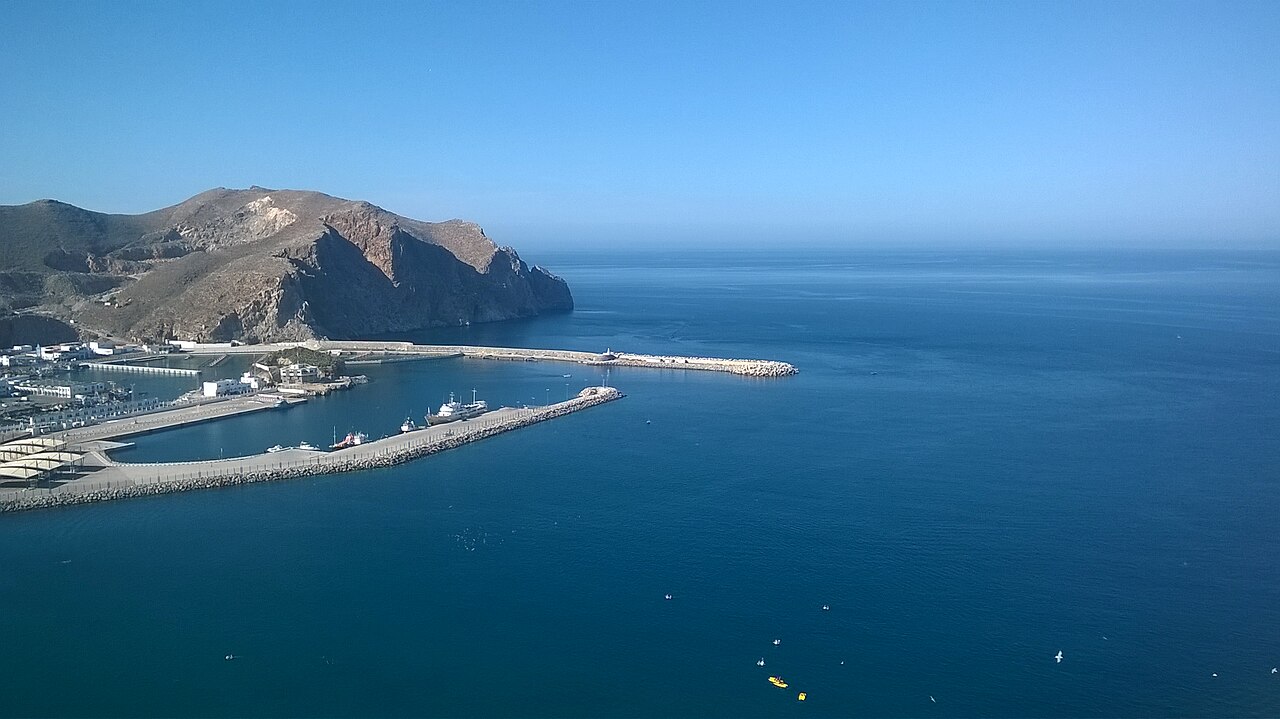 Hafen Port D Al Hoceima, Marokko