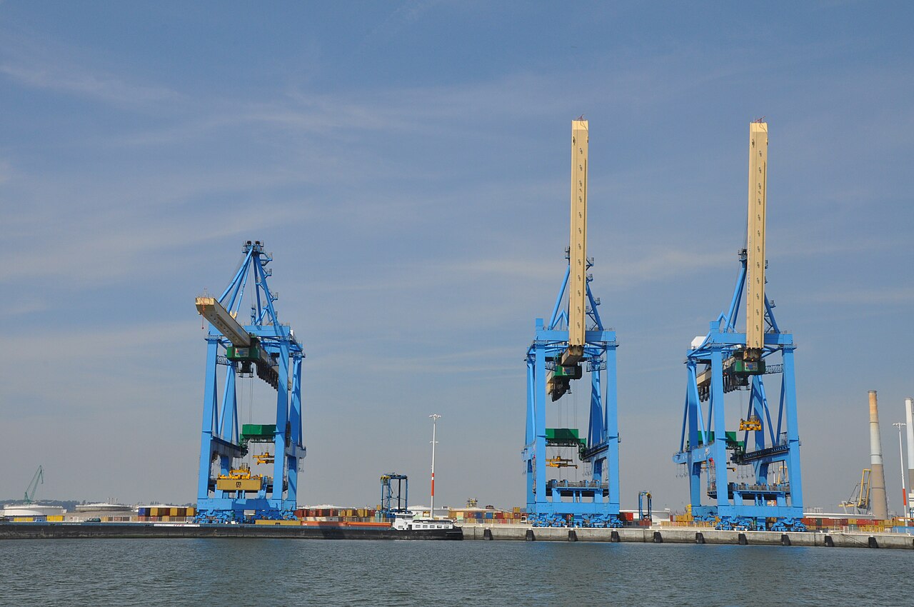 Port de port du Havre, France