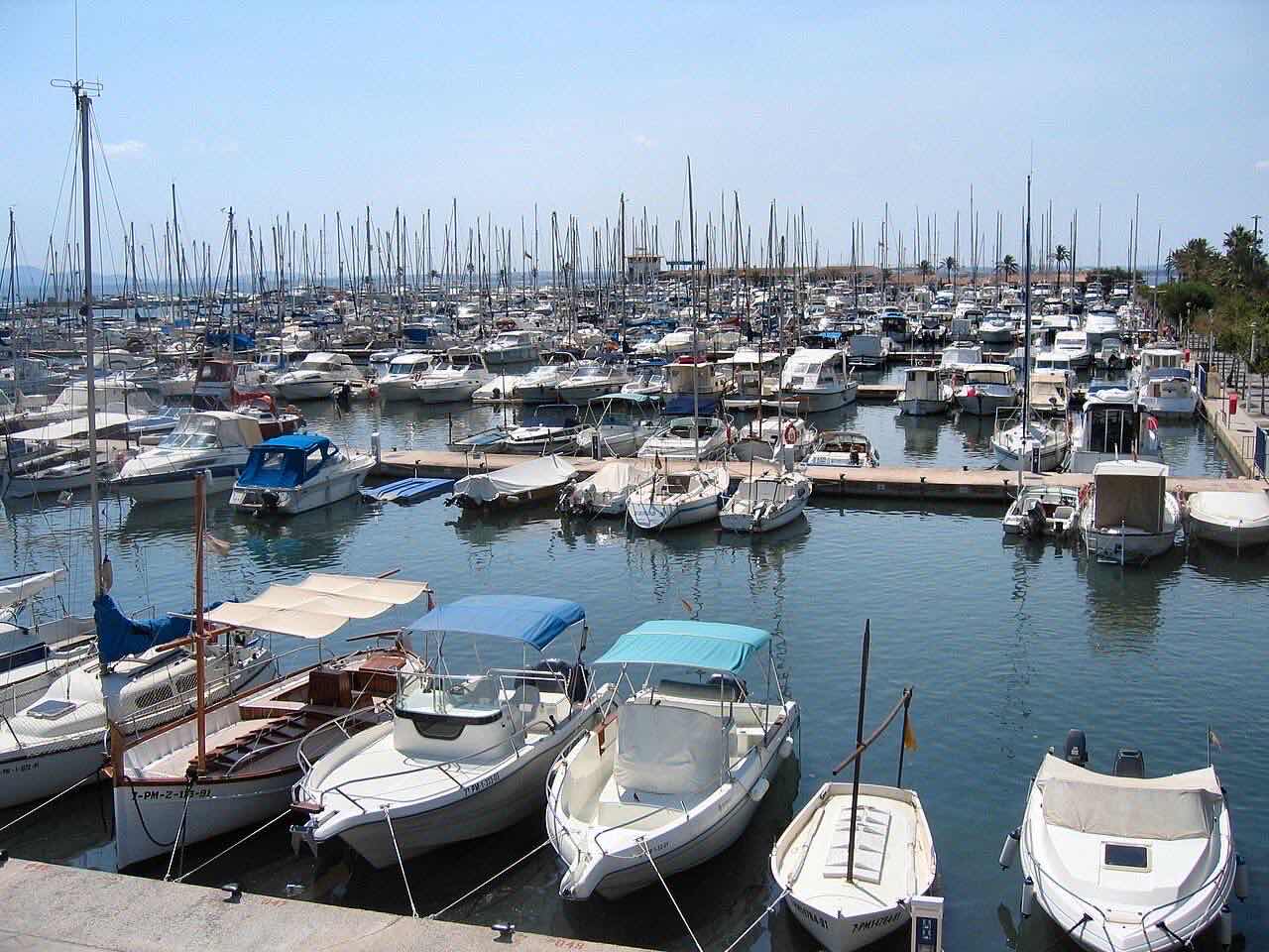 Porto di Puerto De Alcudia, Spagna