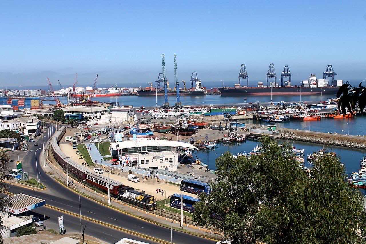 Hafen Puerto San Antonio, Chile
