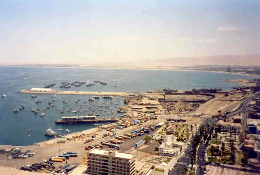 Porto di Rada De Arica, Cile