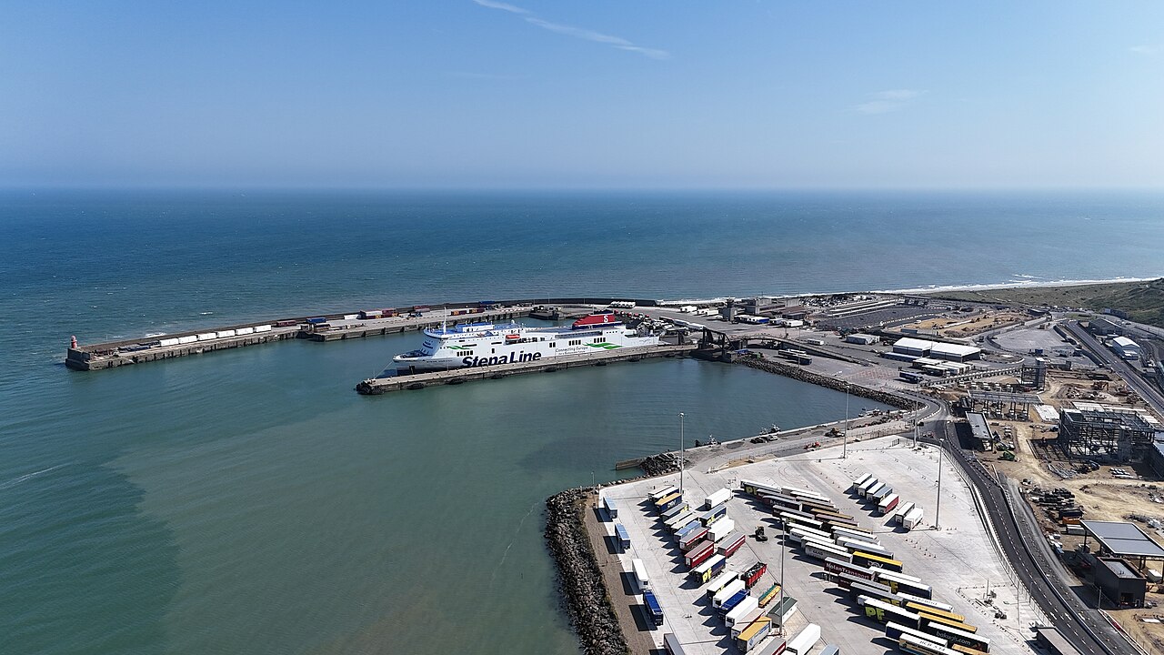 Hafen Rosslare Europort, Irland