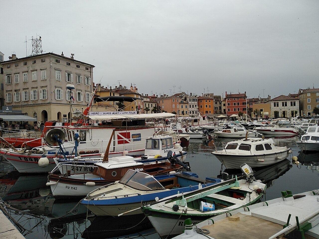 Porto di Rovinj, Croazia