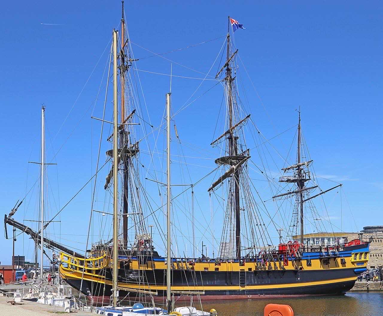 Hafen Saint-Malo, Frankreich